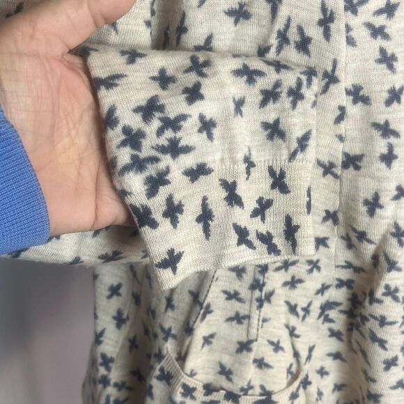 Sparrow for Anthropologie Soft Soaring Bird Sweater Cardigan Women’s Small Wool - Picture 5 of 9